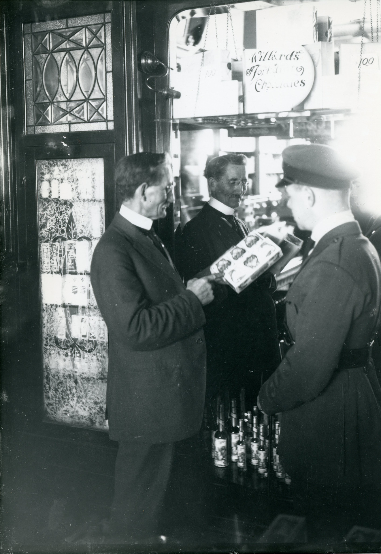 John Jury in Pharmacy. Clarington Museums and Archives Collection.